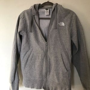 The north face sweater zip up hoodie